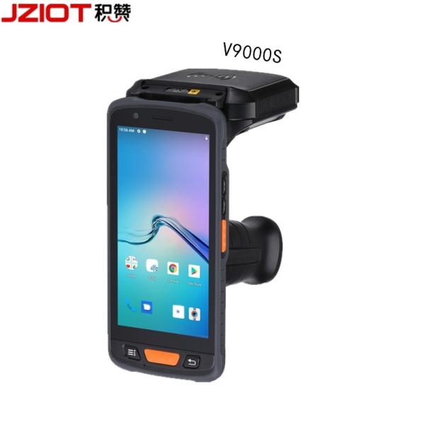 Quality Android Rugged Industrial Hf 15693 Handheld Rfid Tag Reader Mobile Terminal 1d 2d Scanning for sale