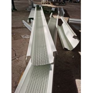 Portable Eavestrough 5 Inch Gutter Machine 5T Decoiler Customized