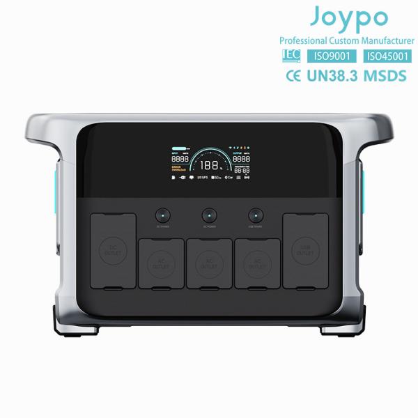 Quality Expandable 1200W LiFePO4 Portable Emergency Power Station Large Capacity for sale