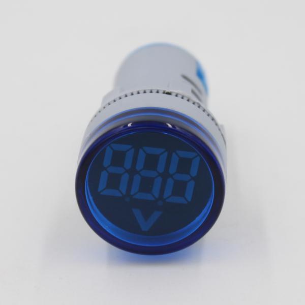 500V AC Voltmeter Waterproof Led Indicator Lights 60Hz