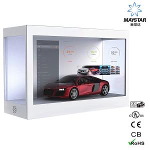 Automatic Restart Transparent Display Screen , See Through LCD USB Port