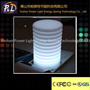 Wireless Color Changing Led Pillar Lamp with remote controller