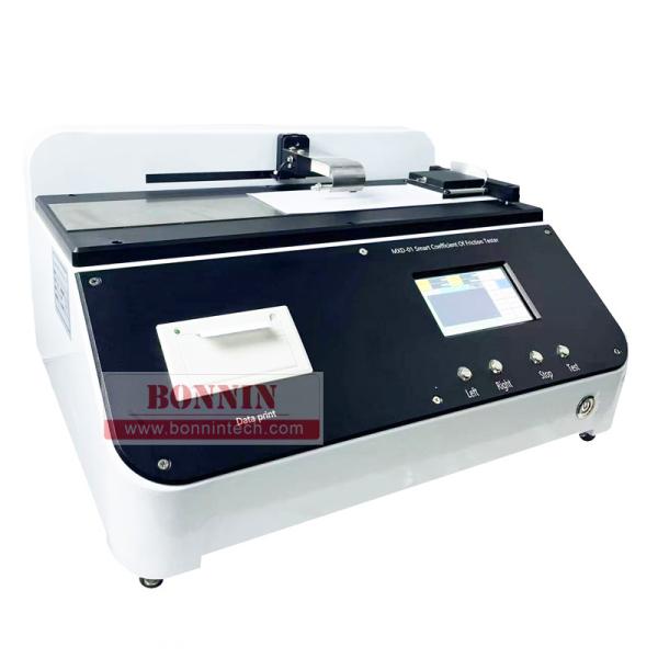 Quality ISO 8295 Computerized Digital Coefficient Of Friction COF Tester For Plastic Film Paper for sale
