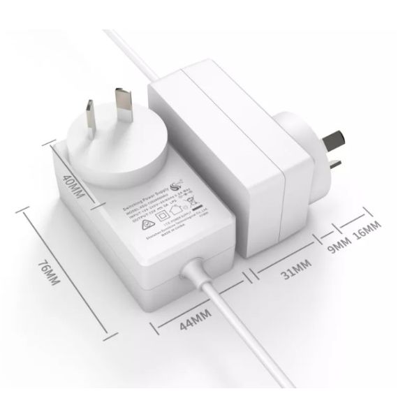 AC 100V-240V Router Power Adapter 1A 1.5A 36W White Black Color