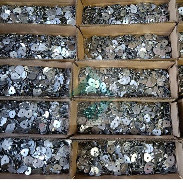 Stainless Steel 2 Holes Lacing Washer For Reusable Thermal Insulation Blankets