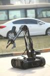 ER3 EOD Bomb Disarming Robot , Flexible Explosive Bomb Diffusing Robot