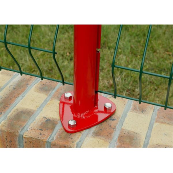 Hot dipped anti climbe weld wire mesh fence panels for construction or agriculture