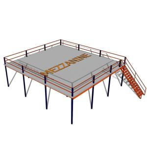 China 6000kg Mezzanine Storage Systems Multi Tiers on sale
