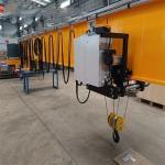 2T 15T Single Girder Overhead Crane Wireless Remote Control Mobile
