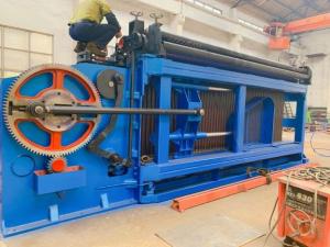 Wholesale Automatic PLC Heavy Duty Wire Netting 22kw Gabion Mesh Making Machine 195m/h from china suppliers