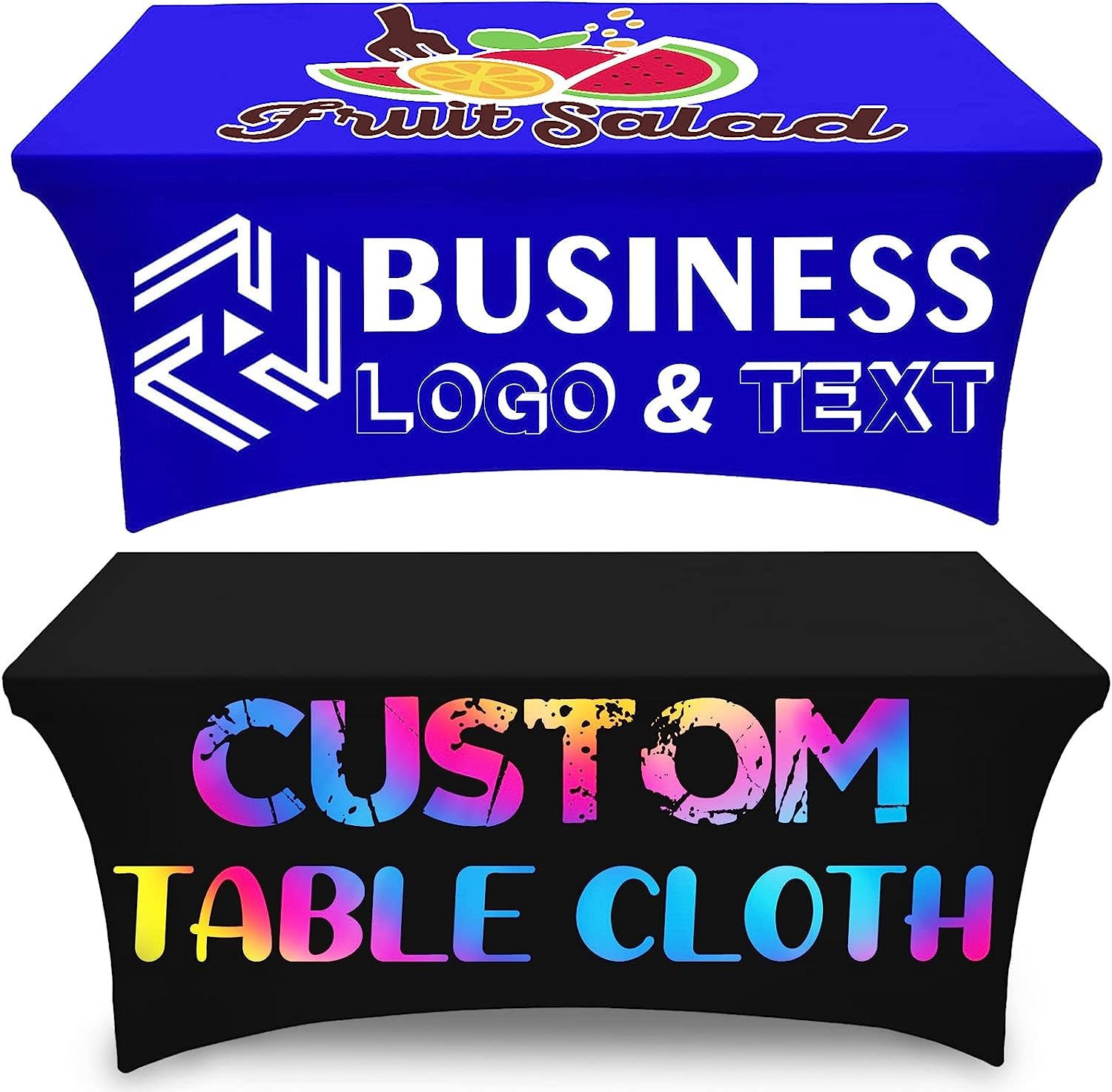 Custom Table Runner With Business Logo, Image Or Text Personalized Table Runner For TradeShows, Events