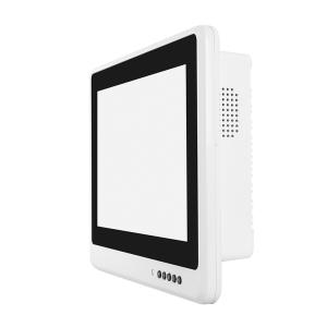 China Aviation Plug Lcd Touch Screen Monitor Seamless 8in 300nits For Vehicle on sale
