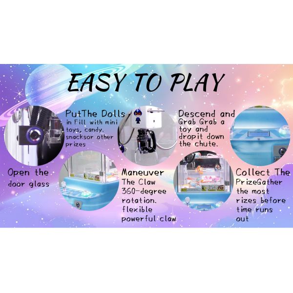 Games Machine For Sale Children's Arcade Game Mini Claw Machine Wholesale