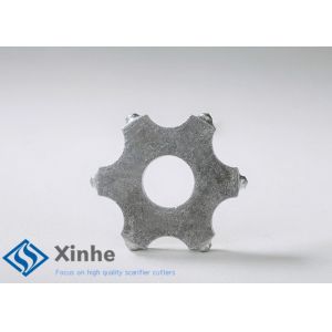 Scarifier Drum Wear Parts Tungsten 6 Points Scarifier Stars TCT Cutters Floor