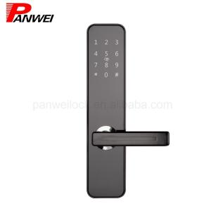 China Elegant Fingerprint Sensor Door Lock / Waterproof Security Fingerprint Lock on sale