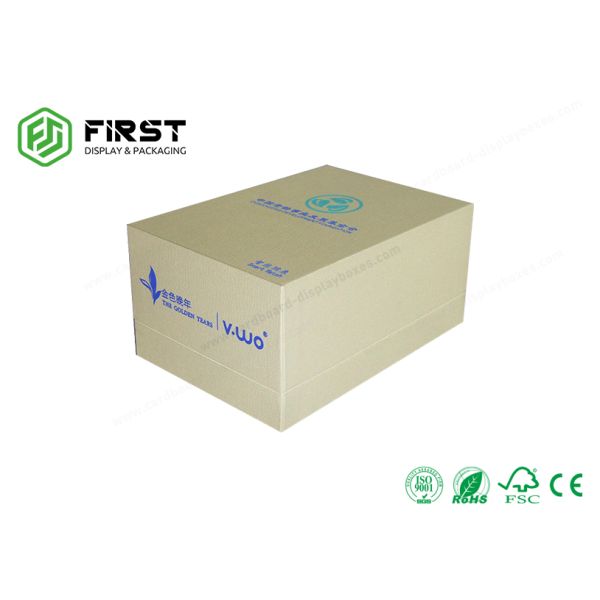 Recycled High End Packaging Boxes , Rigid Cardboard Packaging Gift Boxes With Foam Insert