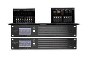 Wholesale Class D Network Audio Amplifier , 4 Channel 900W Dante Enabled Amplifier With Touch Screen from china suppliers