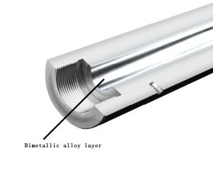 Double Alloy Screw Barrel For Vertical , Horizontal Injection Machine , Extruder
