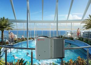 Wholesale Large Swimming Pool Heating Heat Pump Working Environment-25℃-45℃ 10P Air Source Three - Effect Machine EVI Heat Pump from china suppliers
