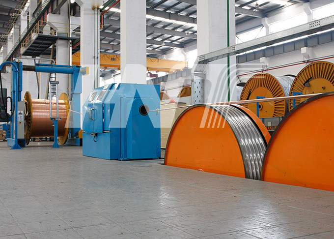 54B Conductor Rigid Strander Machine With Side Bottom Auto Loading System