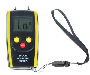 China digital Portable wood moisture meter test detector Humidity hygrometer for timbers LCD screen backlight 6---42% on sale
