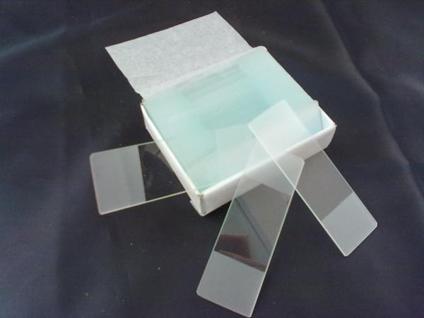Quality Square Medical Laboratory Supplies Microscope Glass Slides For Microscope Calibration for sale
