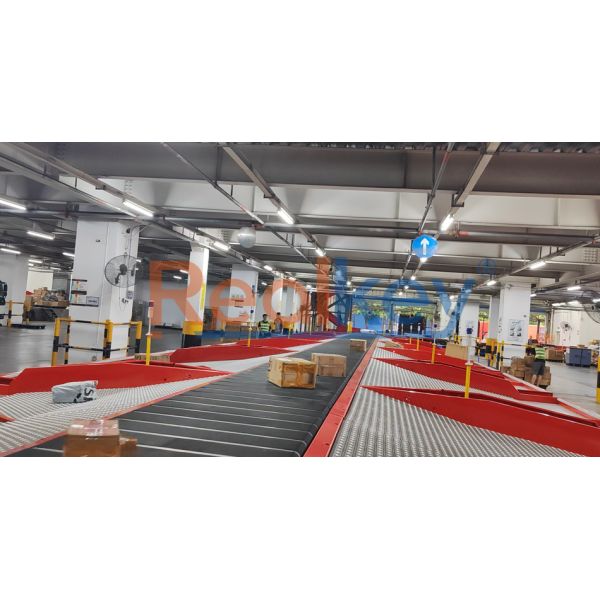 Express Delivery Industry Conveyor Sortation Systems Mail And Parcel Sorter 8000p/H
