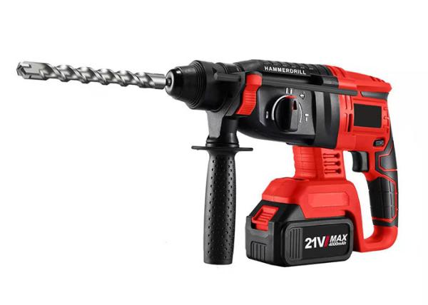 Quality 21V Cordless Rotary Hammer Drill 4.0Ah Brushless Lithium Advanced Concrete 26mm for sale