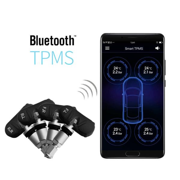 Quality Wireless Car Tire Pressure Monitoring System , TPMS Tyre Pressure Control System for sale