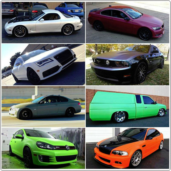 Matt Black 400ml MSDS Plastic Dip Rubber Paints For Car With 5 Liter Packing