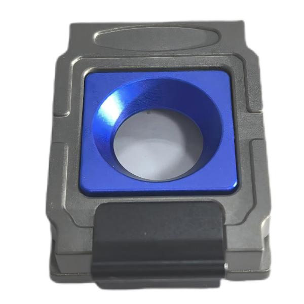 Quality Precision CNC Aluminum Housing for Test Socket Applications Precision Engineering Blue Gray IC BGA Test Socket Housing  KR-3545-PK1 for sale