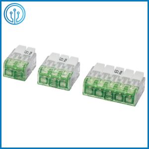 Wholesale UL CQC Approved Transparent 2 Pole Compact Push Wire Connectors P04-2P For Junction Boxes from china suppliers
