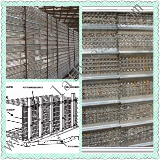 0.45m Width High Ribbed Formwork Construction Materials 1-4M Length