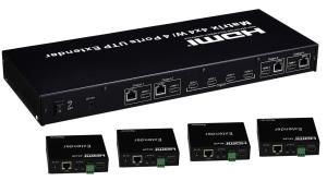 4x4 HDMI Matrix with UTP Extender function