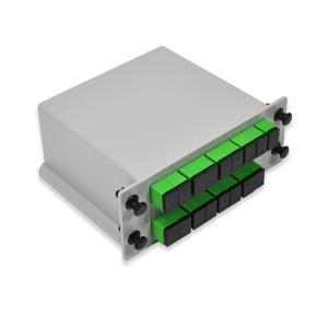 Wholesale Compact SC APC LGX PLC Splitter Insert Cassette Type DIN 1X16-PLC from china suppliers