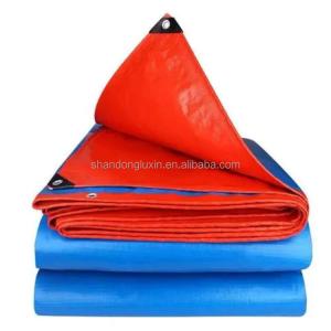 China PE Plastic Awning Cover Tent Open Top Container Sheet Tarpaulin Tarp with 2M-50M Width on sale