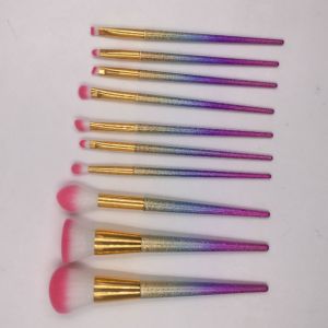 SGS Real Hair 230g Facial Makeup Brushes Waterproof Private Label
