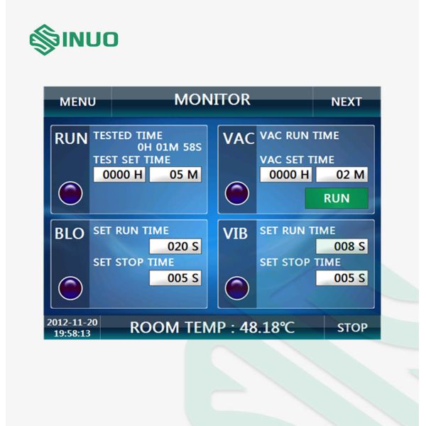 IEC60529 IP5/6X Walk-In Ground Embedded Sand And Dust Test Chamber