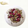 Eco Friendly Dried Flower Bath Bombs Color And Label Private Customized for sale