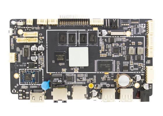 Quality 4 USB HOST Android Embedded Board RJ45 Interface Ethernet 7"-82" Display Multi Point Optical Touch for sale
