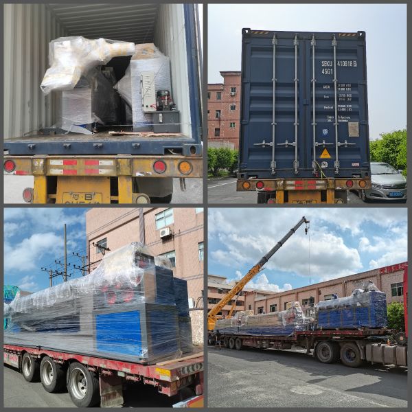 50KW Automatic PP Strap Making Machine Single Screw One Out Two Belts