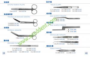 China Suture Remove Pliers / Triangular Bandage Scissors / Perineal Scissors on sale
