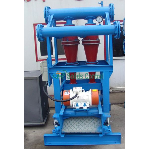 Cyclone desander for sale Solid Control Drilling Mud Desander 200 M3/H Capacity 1510 * 1360 * 2250mm