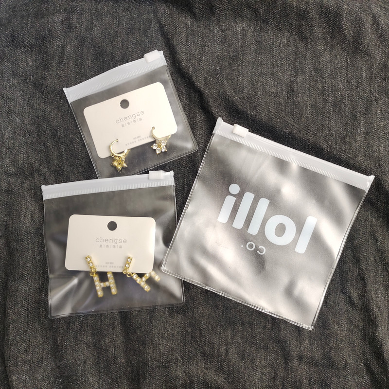 Recyclable Plastic Zipper Bag Degradable PVC Printed Voltage Bag