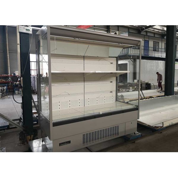 R404a Air Cooling Multideck Display Chiller Auto Defrost