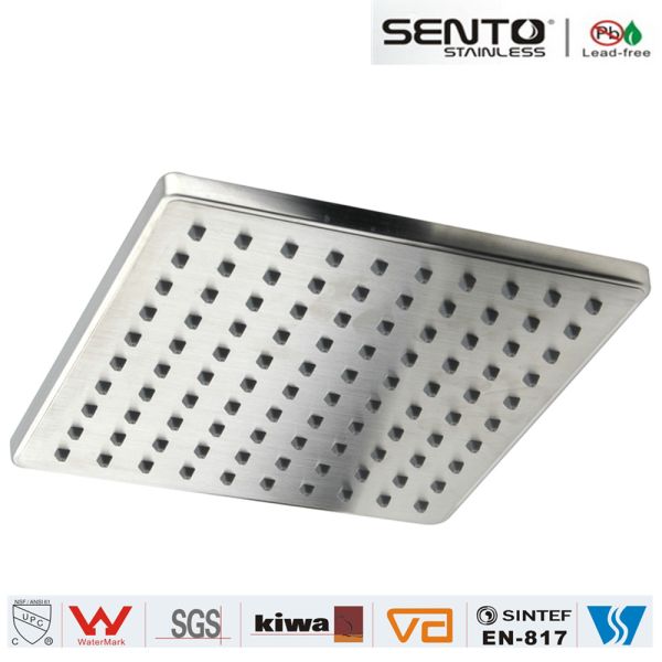 SENTO multifunction stainless steel square shower mixer