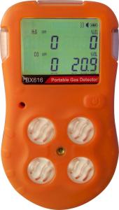 China BX616 Metallurgy Industrial Portable Gas Detector Flammable Toxic Multi Gas Tester on sale