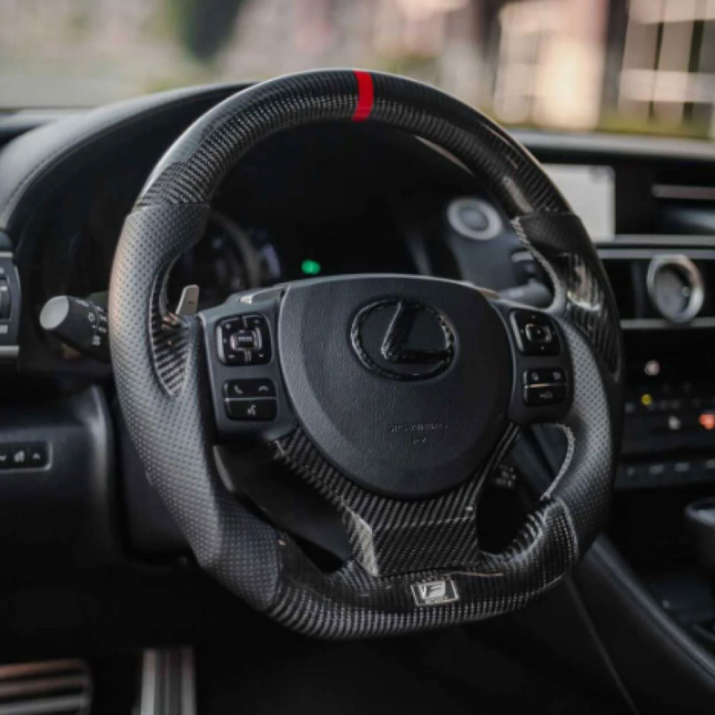 Double Stitching Customized Steering Wheel Lexus Series Modification Smooth Grip