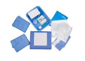 Wholesale Sterilized Surgical Drape Angiography Pack Medical Angio Kit from china suppliers