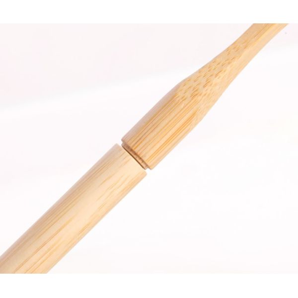 Replaceable Head Natural Biodegradable Bamboo Toothbrush Detachable